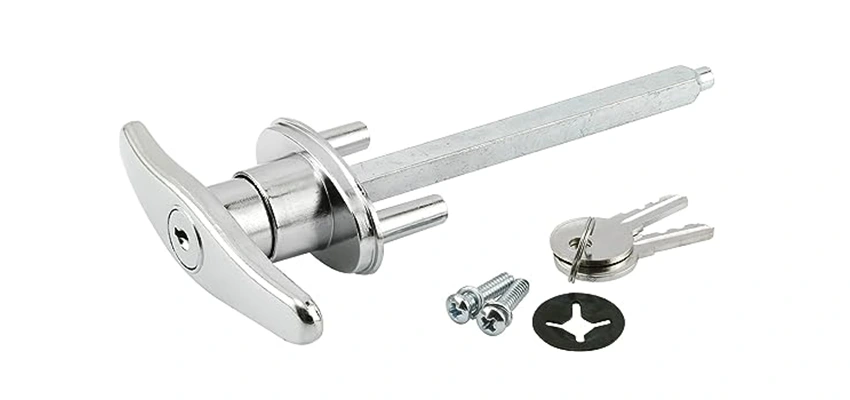 Old Style Garage Door Locks Replacements in Santa Barbara, California